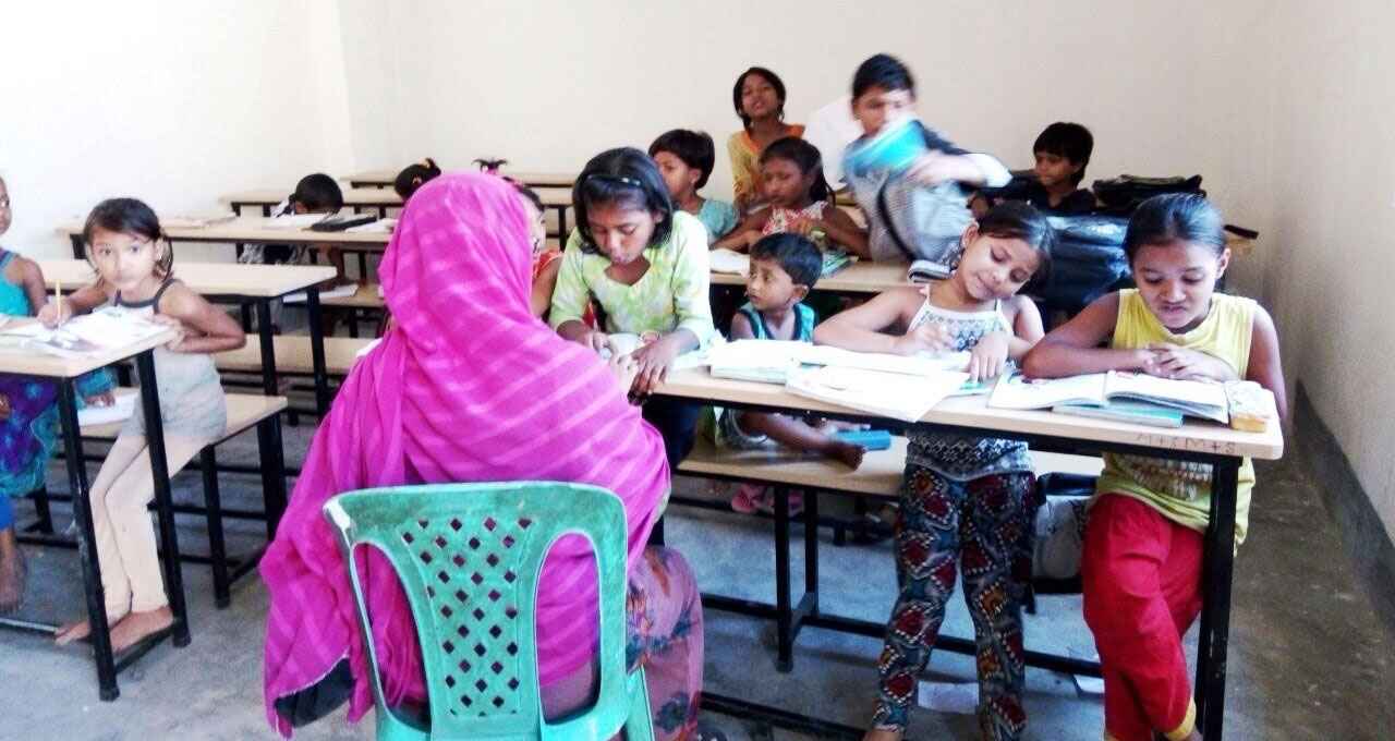 In this vibrant classroom, students engage in collaborative activities that promote sharing and growth. Every child has a unique voice and contributes to the collective learning experience!